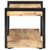 TV-taso 90x40x40 cm karkea mangopuu