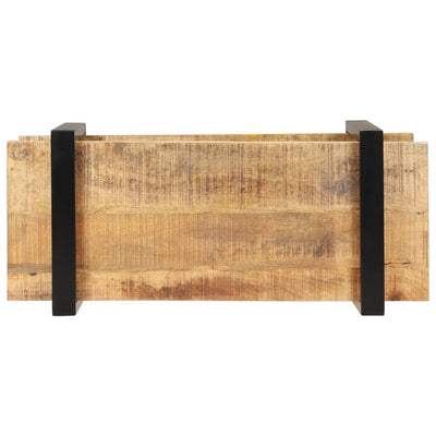 TV-taso 90x40x40 cm karkea mangopuu
