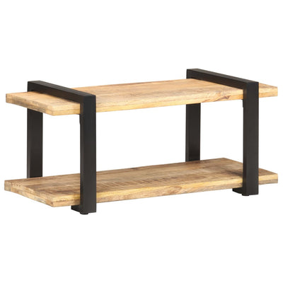 TV-taso 90x40x40 cm karkea mangopuu