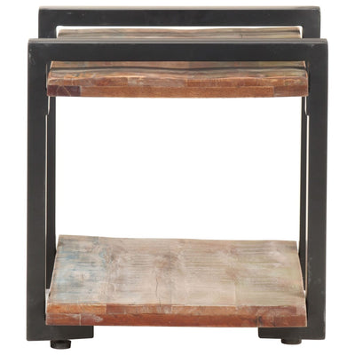 TV-taso 90x40x40 cm täysi kierrätetty puu