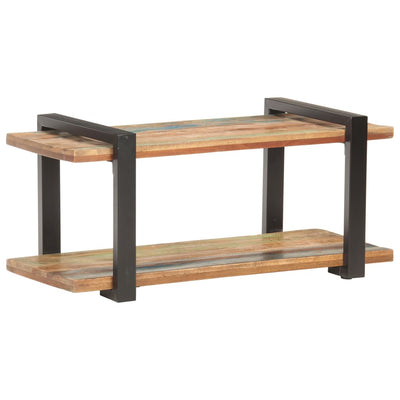 TV-taso 90x40x40 cm täysi kierrätetty puu