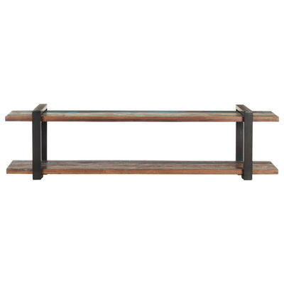 TV-taso 160x40x40 cm kierrätetty täyspuu