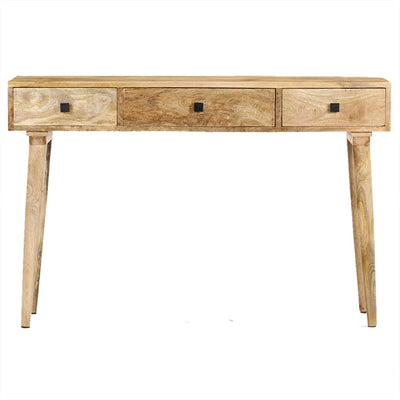 Konsolipöytä 115x35x76 cm täysi mangopuu