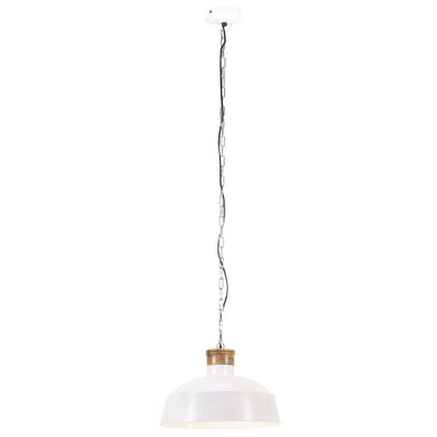Teollistyylinen riippuvalaisin 58 cm valkoinen E27