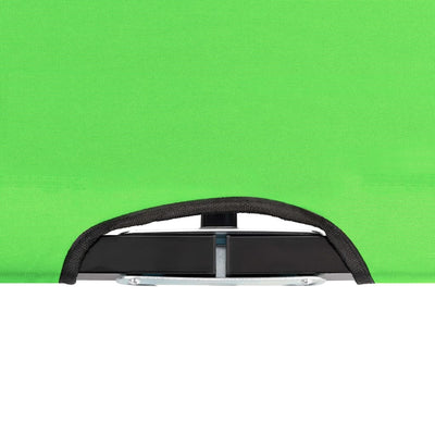 Vihreä kahden hengen kokoontaitettava aurinkotuoli Annabella (teräs)