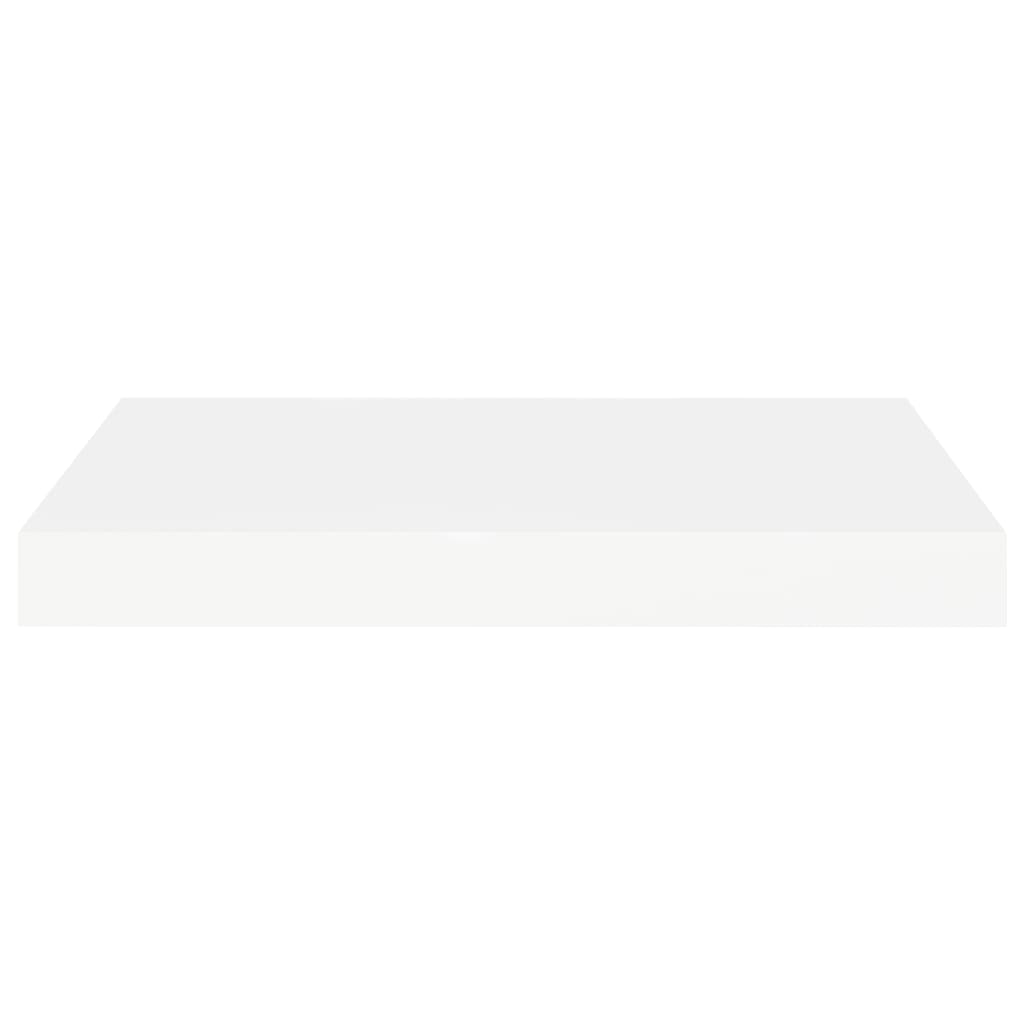 Valkoinen kelluvat seinähyllyt Chan 40x23x3,8cm (2 kpl mdf)