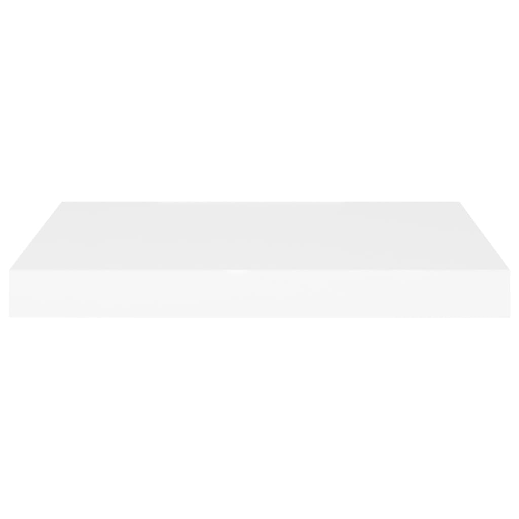 Valkoinen kelluvat seinähyllyt Chan 50x23x3,8cm (2 kpl mdf)