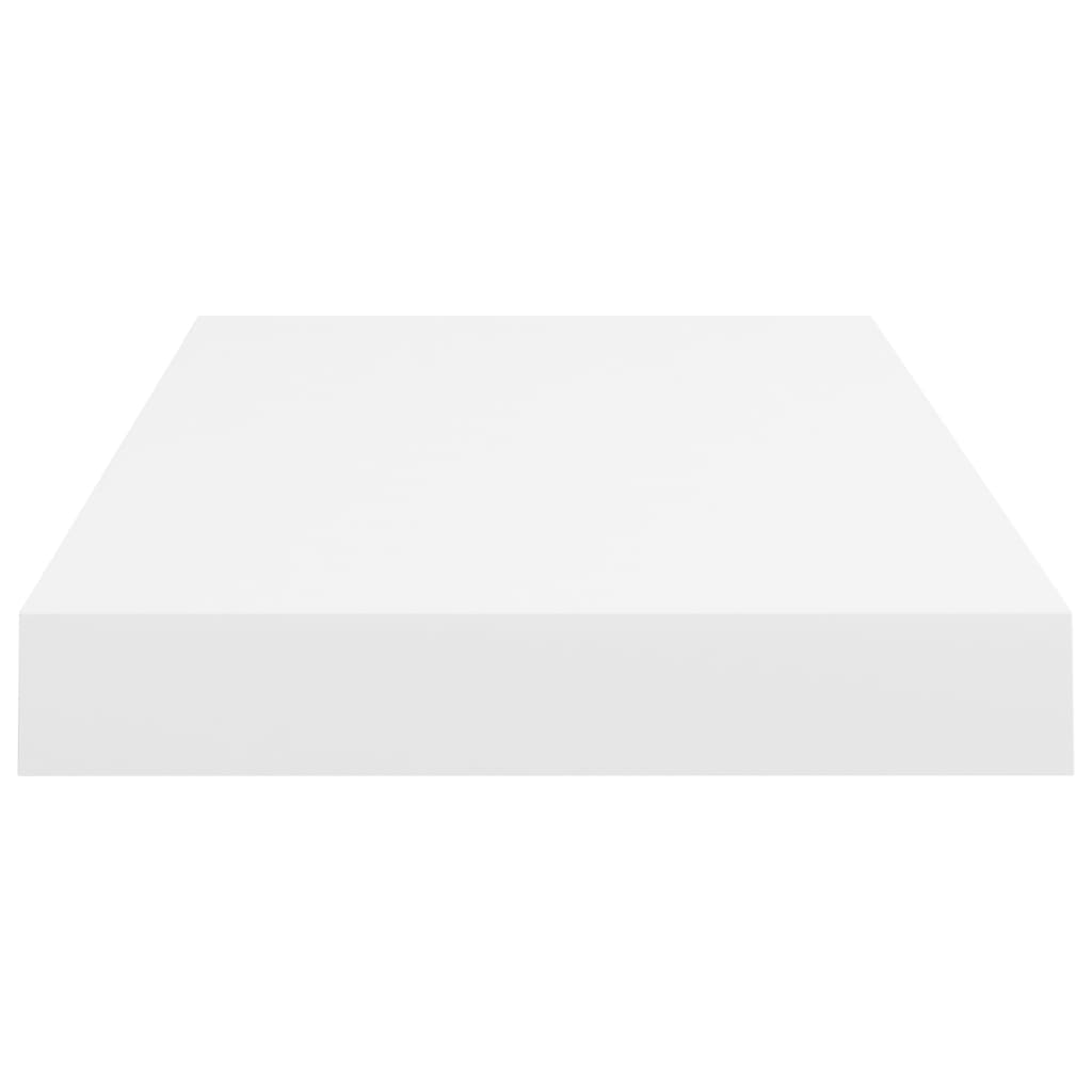 Valkoinen kelluvat seinähyllyt Chan 50x23x3,8cm (2 kpl mdf)