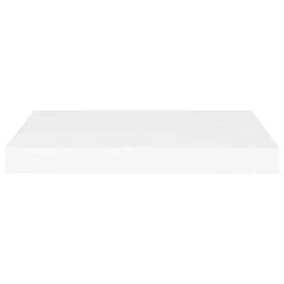 Kelluvat seinähyllyt kpl valkoinen 50x23x3,8 cm MDF