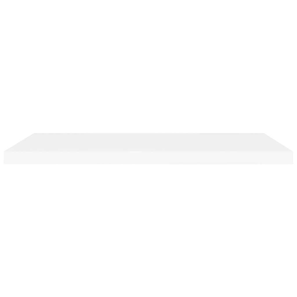 Valkoinen kelluvat seinähyllyt Chan 90x23,5x3,8cm (2kpl mdf)