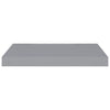 Harmaa kelluva seinähylly Chan 50x23x3,8cm (mdf)