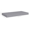 Kelluvat seinähyllyt 4 kpl harmaa 50x23x3,8 cm MDF