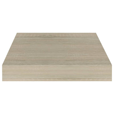 Kelluva seinähylly tammi 23x23,5x3,8 cm MDF