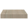 Kelluvat seinähyllyt 2 kpl tammen värinen 23x23,5x3,8 cm MDF