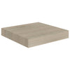 Kelluvat seinähyllyt 4 kpl tammi 23x23,5x3,8 cm MDF