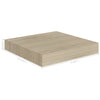 Kelluvat seinähyllyt 4 kpl tammi 23x23,5x3,8 cm MDF