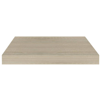Kelluvat seinähyllyt 2 kpl tammi 40x23x3,8 cm MDF