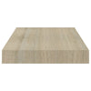 Kelluvat seinähyllyt 2 kpl tammi 40x23x3,8 cm MDF