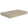 Kelluvat seinähyllyt 4 kpl tammi 40x23x3,8 cm MDF