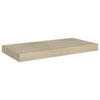 Tammen värinen kelluvat seinähyllyt Chan 50x23x3,8cm (2 kpl mdf)