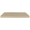 Kelluva seinähylly tammi 60x23,5x3,8 cm MDF