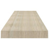 Kelluvat seinähyllyt 2 kpl tammi 120x23,5x3,8 cm MDF