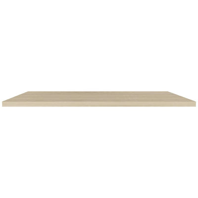 Kelluvat seinähyllyt 4 kpl tammi 120x23,5x3,8 cm MDF