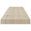 Kelluvat seinähyllyt 4 kpl tammi 120x23,5x3,8 cm MDF