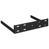 Kelluvat kulmahyllyt 4 kpl harmaa 35x35x3,8 cm MDF
