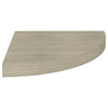 Kelluvat kulmahyllyt 2 kpl tammi 35x35x3,8 cm MDF