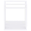 Valkoinen seinäkuutiohyllyt Viser (3 kpl mdf)