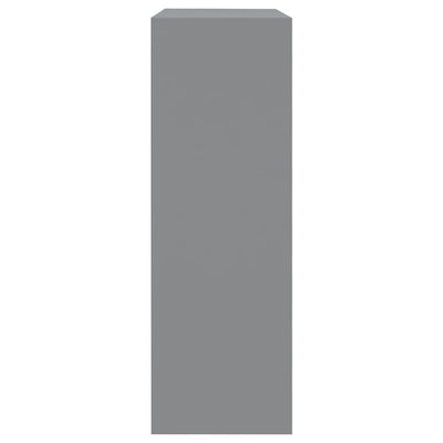 Seinäkuutiohyllyt 3 kpl harmaa MDF