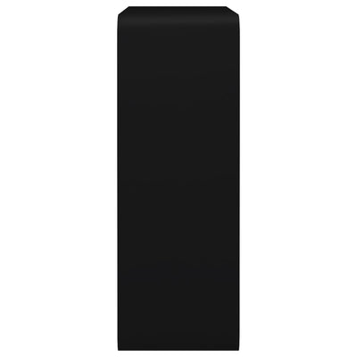 Seinäkuutiohyllyt 3 kpl musta MDF