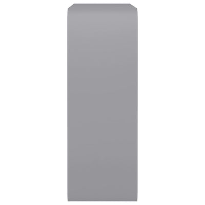 Seinäkuutiohyllyt 3 kpl harmaa MDF