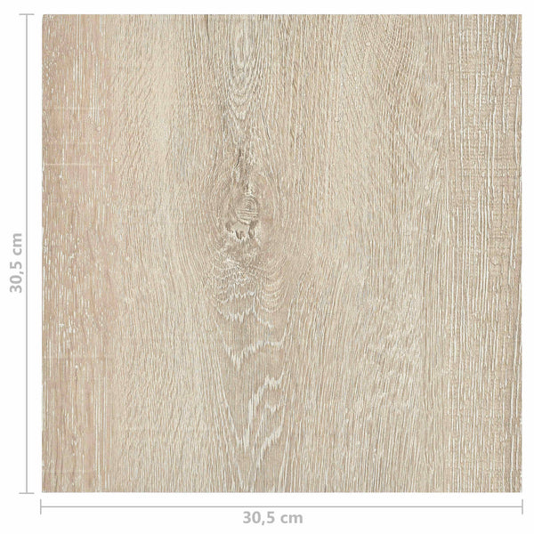 Lattialankut Beige 5,11 m² 55 kpl Polyvinyylikloridi