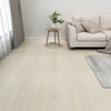 Lattialankut Valkoinen ja beige 5,11 m² 55 kpl