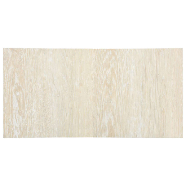 Lattialankut Valkoinen ja beige 5,11 m² 55 kpl