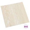 Lattialankut Valkoinen ja beige 5,11 m² 55 kpl