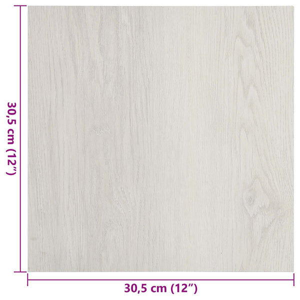 Lattialankut Vaaleanbeige 5,11 m² 55 kpl Polyvinyylikloridi