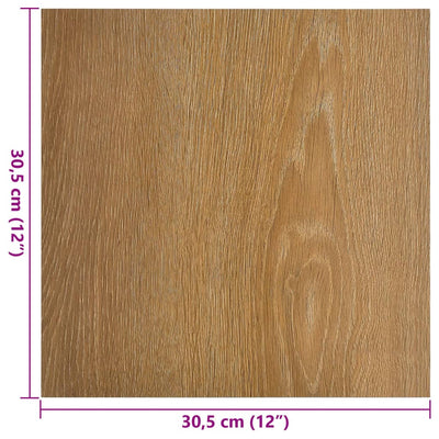 Ruskea itsekiinnittyvä lattialankku Emeretiana 5,11 m² (55 kpl pvc)