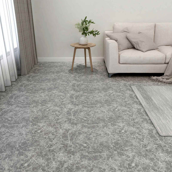 Lattialankut Harmaa 5,11 m² 55 kpl Polyvinyylikloridi