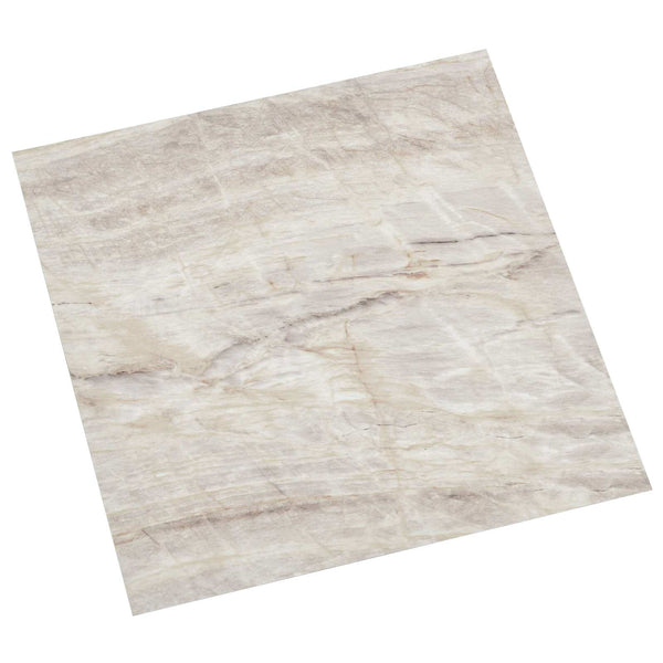 Lattialankut Ruskea ja beige 5,11 m² 55 kpl Polyvinyylikloridi