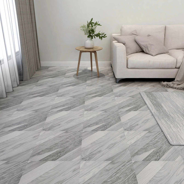 Lattialankut Harmaa 5,11 m² 55 kpl Polyvinyylikloridi