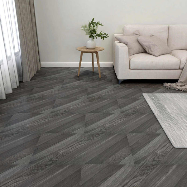 Lattialankut Harmaa 5,11 m² 55 kpl Polyvinyylikloridi