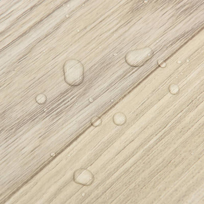 Beige itsekiinnittyvä lattialankku Emeretiana 5,11 m² (55 kpl, pvc, raita)