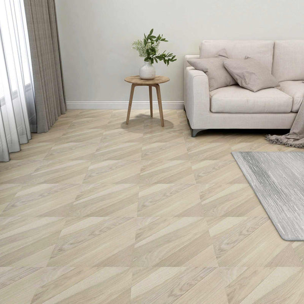 Lattialankut Beige 5,11 m² 55 kpl Polyvinyylikloridi