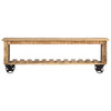 TV-taso 130x30x42 cm karkea mangopuu