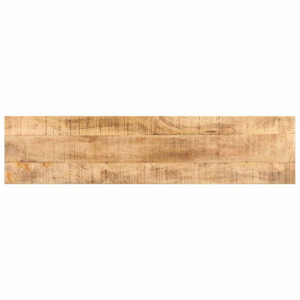 TV-taso 130x30x42 cm karkea mangopuu