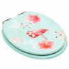 WC-istuimet soft close -kansilla 2 kpl MDF flamingokuosi