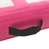 Täytettävä voimistelumatto pumpulla 60x100x10 cm PVC pinkki